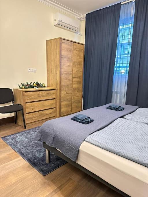 Centre Stylish With Private Backyard Apartament